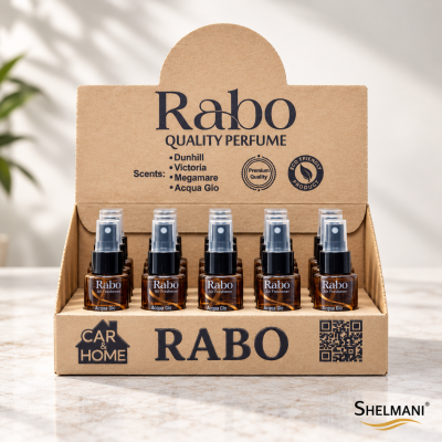 عطر جیبی و خوشبوکننده هوا رابو